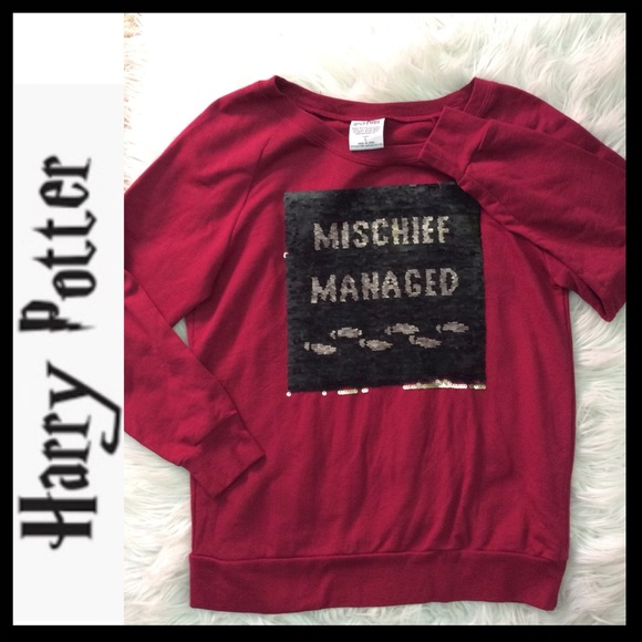 Harry Potter Flip Sequin Sweatshirt - Picture 2 of 7